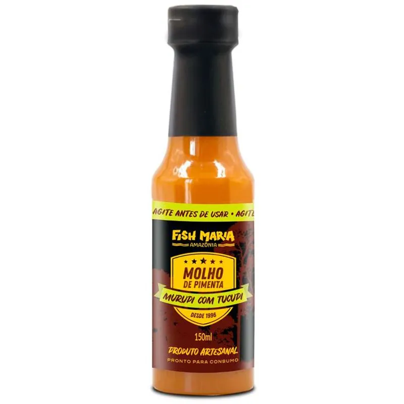 Molho de Pimenta Murupi com Tucupi Fish Maria 150ml