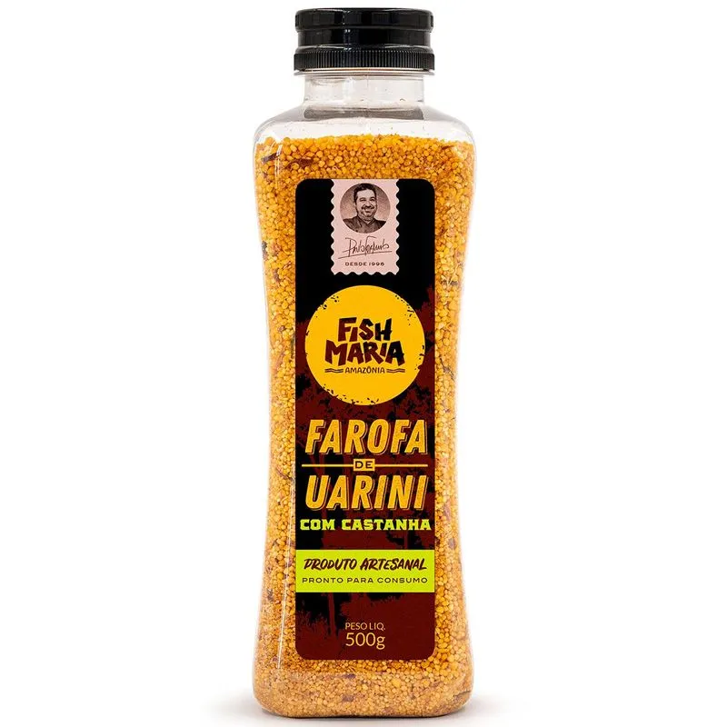 Farofa de Uarini Com Castanha Fish Maria 500g