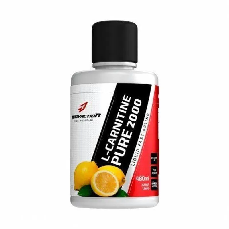 L-carnitine Pure 2000 480ml Vencimento 28/02/2025 Sabor: