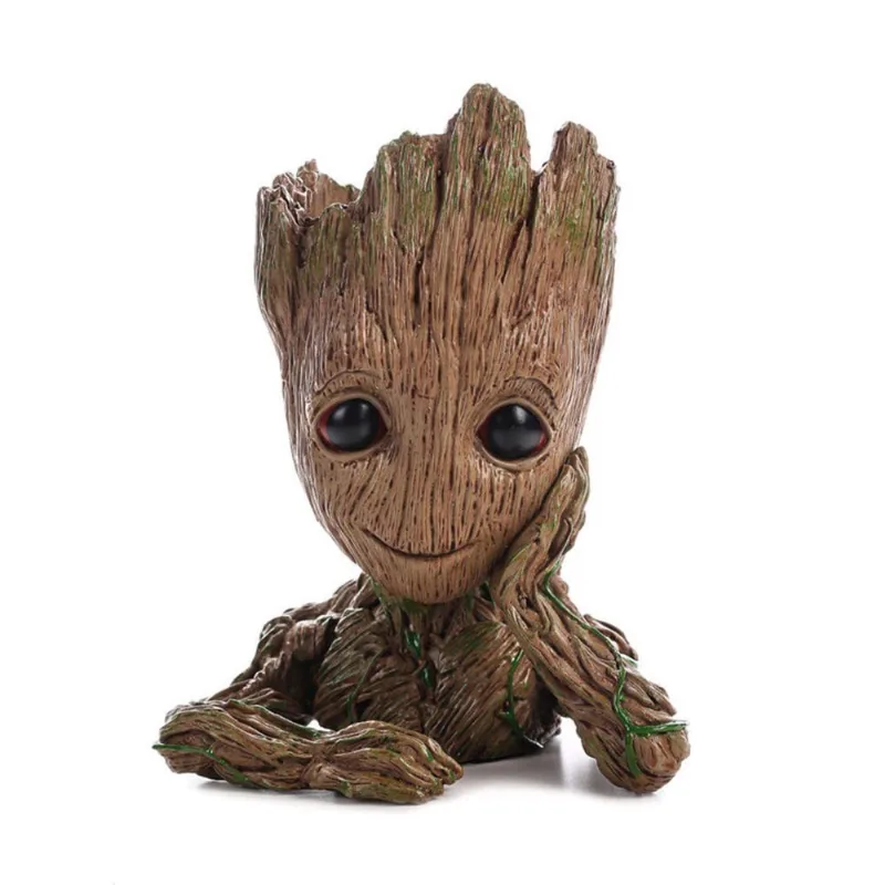 Vaso Baby Groot Colecionável Geek Personagem Para Suculenta