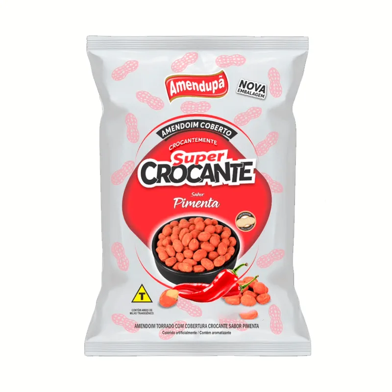 Amendoim Crocante Amendupã Sabor Pimenta - 150g