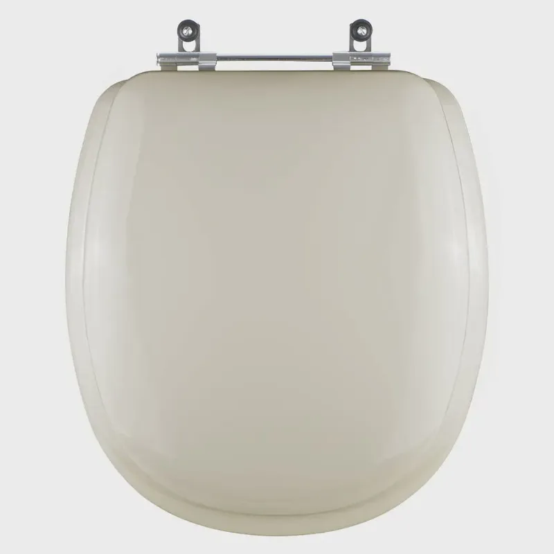 Assento Sanitario Almofadado Fast Bege Claro para Vaso Deca