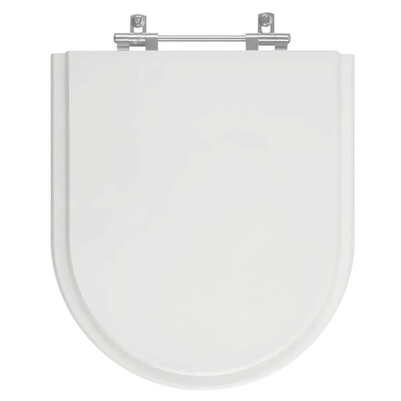 Assento Sanitário Riviera Plus Cinza Prata Para Vaso Celite