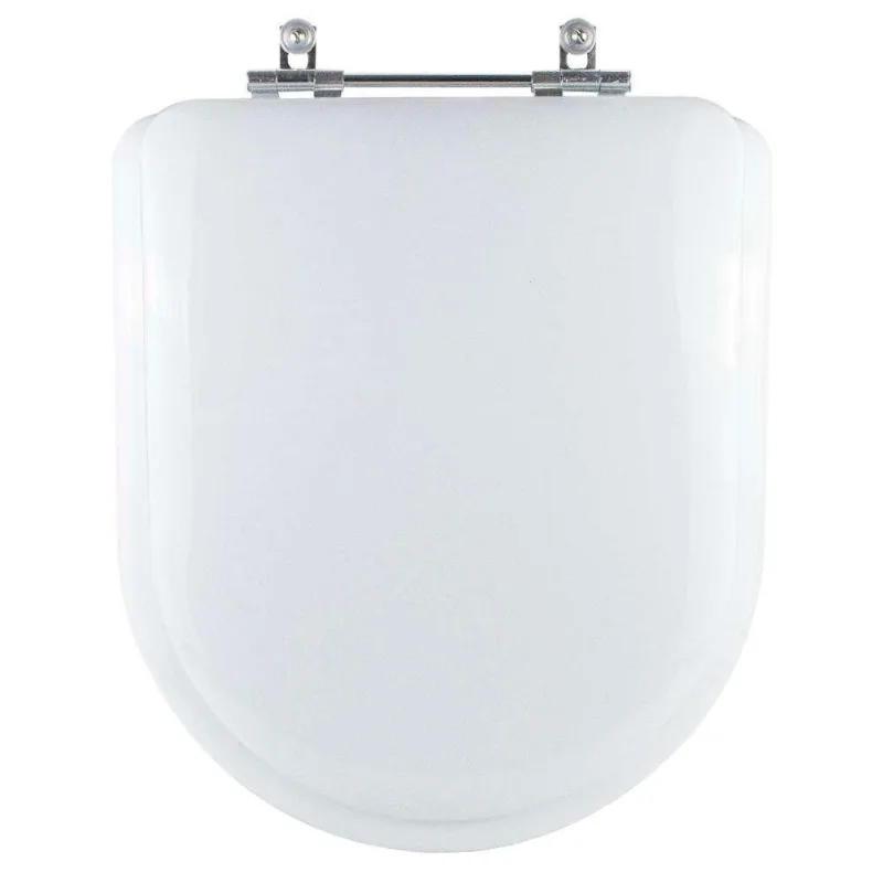 Assento Sanitario Almofadado Oxford Branco Para Vaso Deca