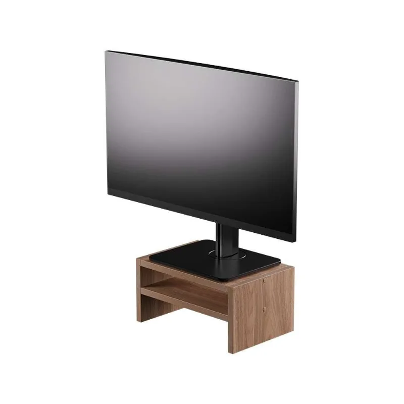 Suporte Para Monitor Base De Mesa Freijó Madeira