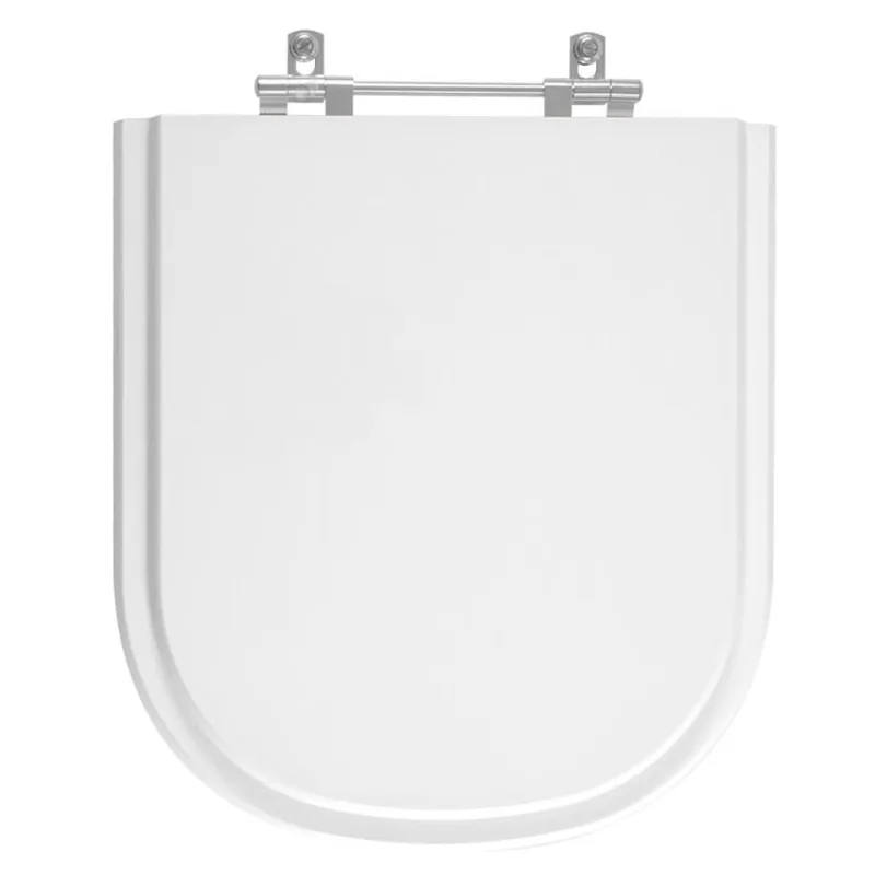 Tampa De Vaso Poliéster Life Branco Para Bacia Celite