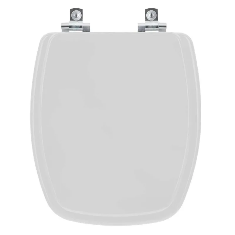 Assento Sanitário Soft Close Primula Plus Cinza Claro Para Vaso Fiori