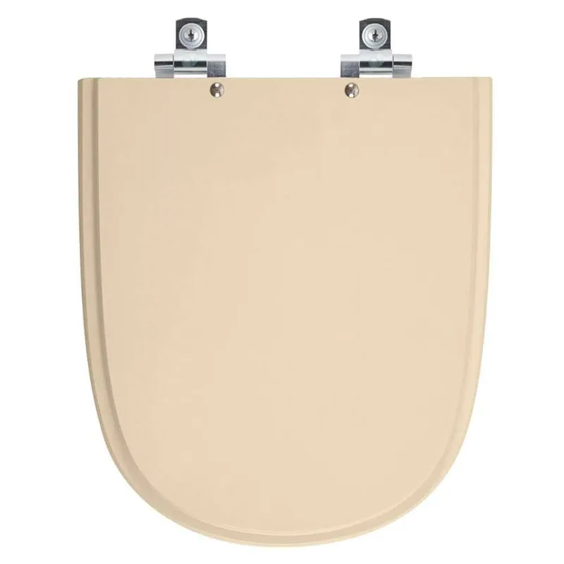Assento Sanitário Soft Close Ezedra Visone Para Vaso Ideal Standard
