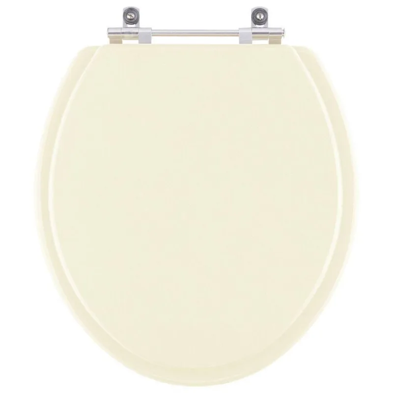 Assento Sanitário Poliester Saveiro Pergamon (bege Claro) Para Vaso Celite