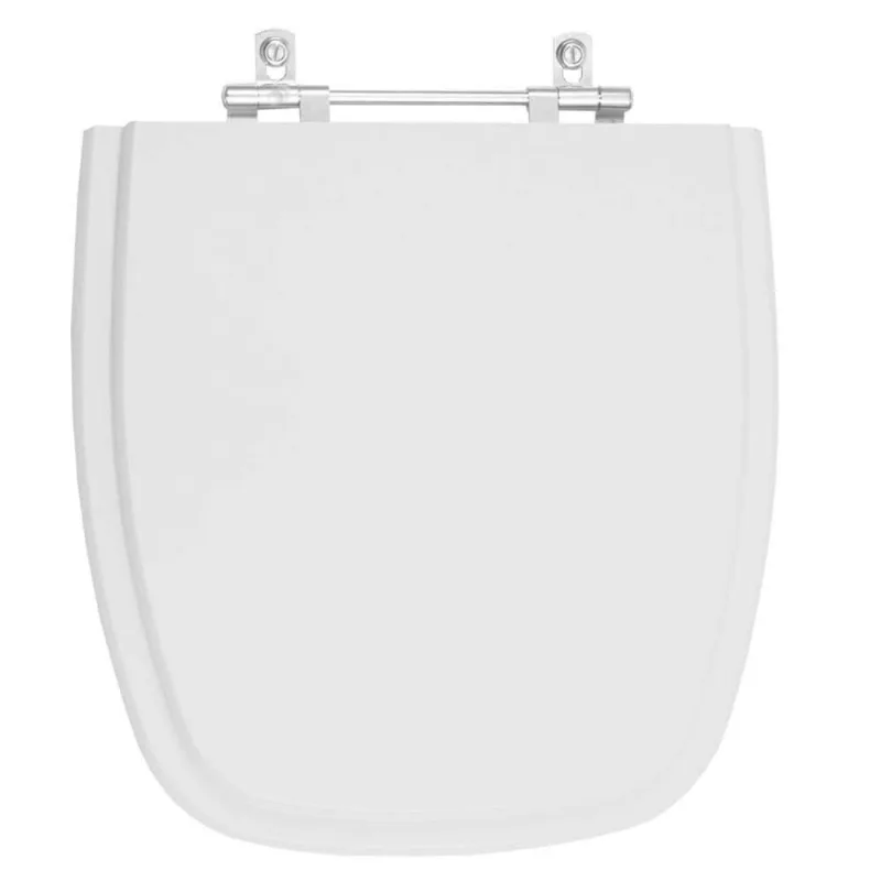 Assento Sanitário Fit Cinza Prata Para Vaso Celite