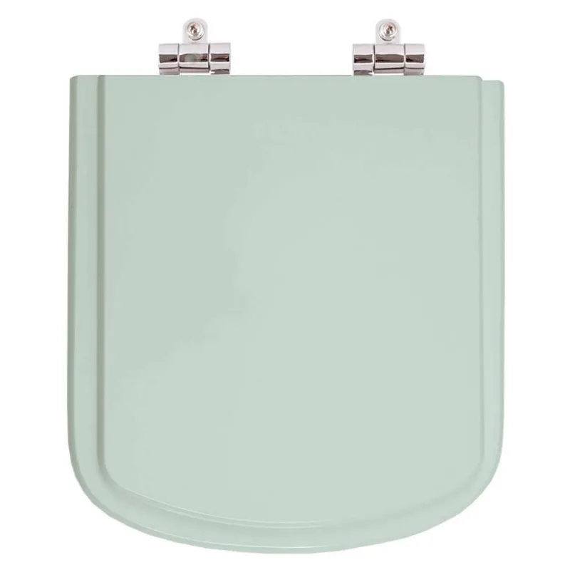 Assento Sanitário Poliester Soft Close Bali Verde Agua (verde Claro) Para Vaso Incepa