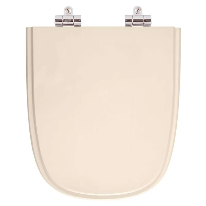 Assento Sanitario Poliester Com Amortecedor Ibiza Pessego (rosa Shell) Para Vaso Incepa