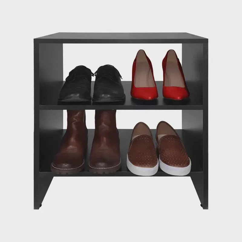 Sapateira para 4 pares de Sapatos Iberica Preta