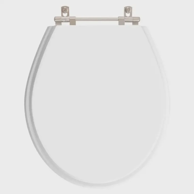 Tampa de Vaso em mdf Angra Branco para bacia Ideal Standard