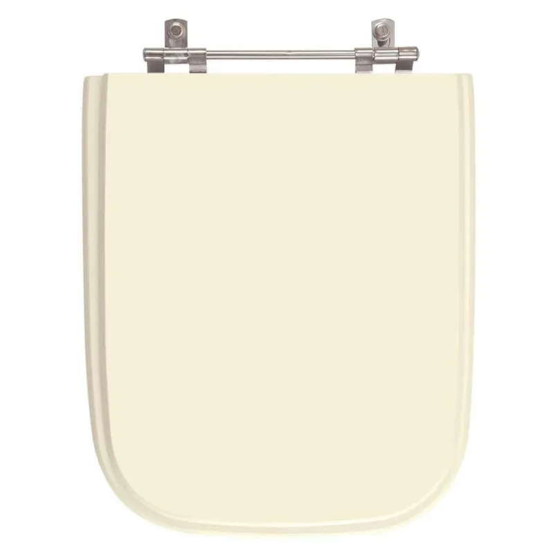 Assento Sanitário Poliester Tivoli Bone (bege Claro) Para Vaso Ideal Standard