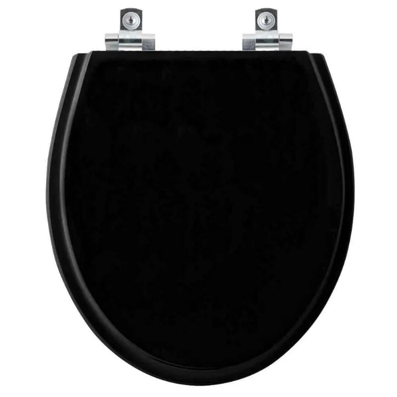 Assento Sanitário Soft Close Windsor Ébano (preto) Para Vaso Deca