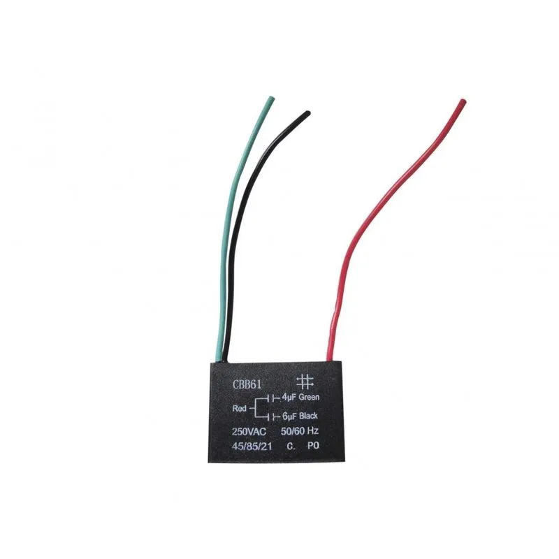 Capacitor P Motor 04+6uf 250vac