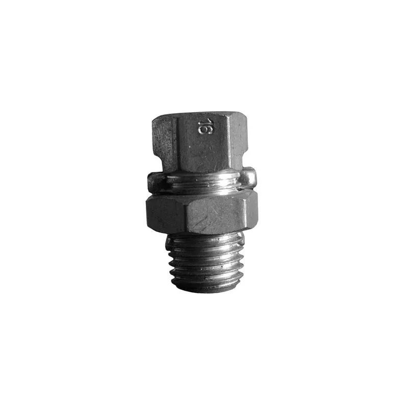 Conector Parafuso Alta Condutibilidade Para Fios 25mm² Aplicação em Redes Elétricas Aço Asantos