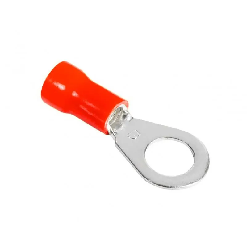 Terminal Anel Vermelho 3,2mm 20pcs 1801v