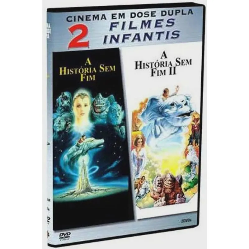 A historia sem fim 1 E 2 dvd original lacrado