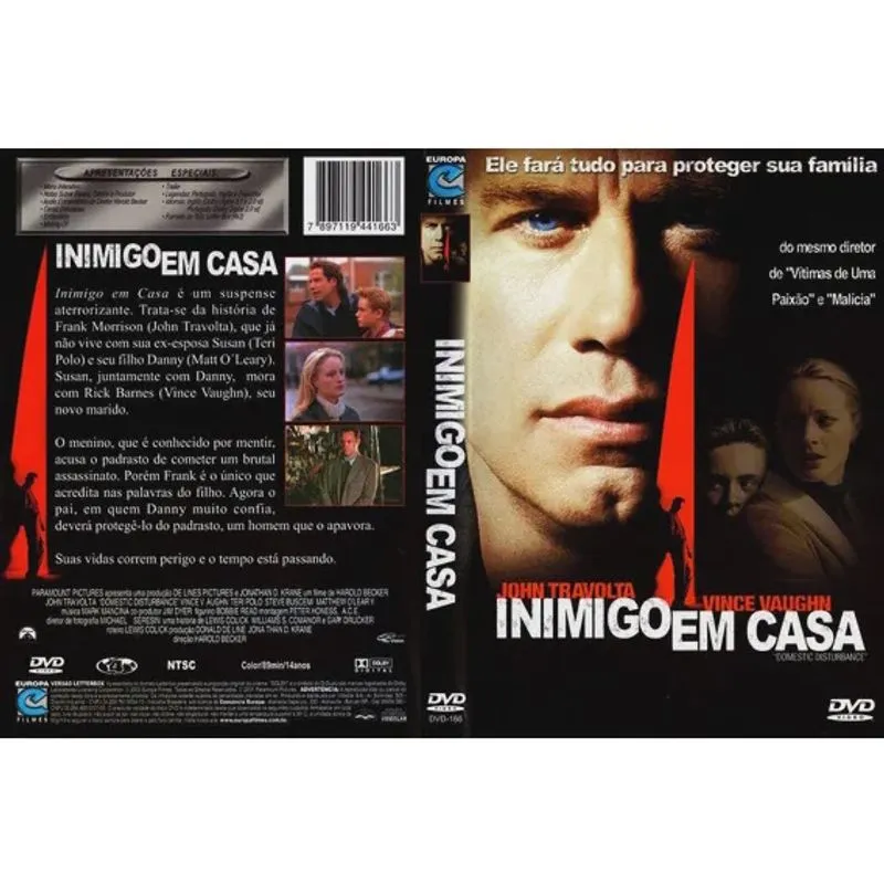Inimigo em casa dvd original lacrado