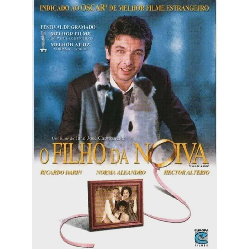 O filho da noiva dvd original lacrado