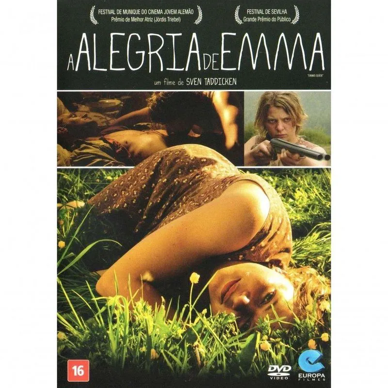 Dvd A Alegria De Emma Premiado Filme De Sven Taddicken