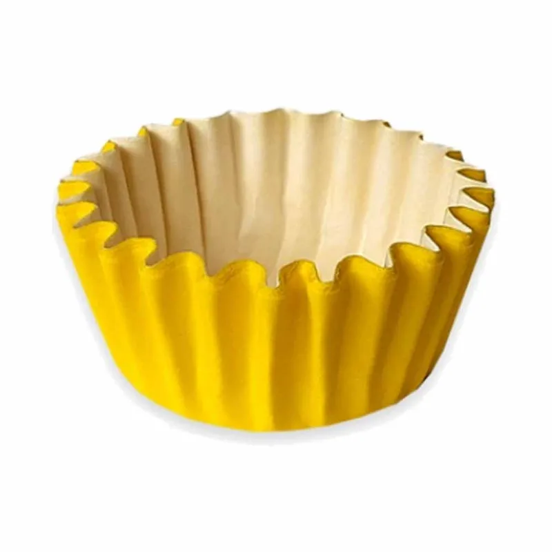 Forminha para Doce N.5 Amarelo Plac - 200UN