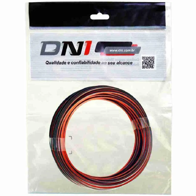 Cabo Flexível Para Som 10m P2x20-10 Dni