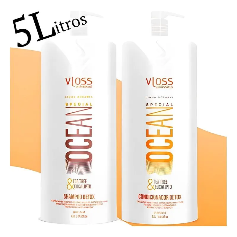 Shampoo Condicionador Resfrescante Eucalipto Anti Caspa 5 L