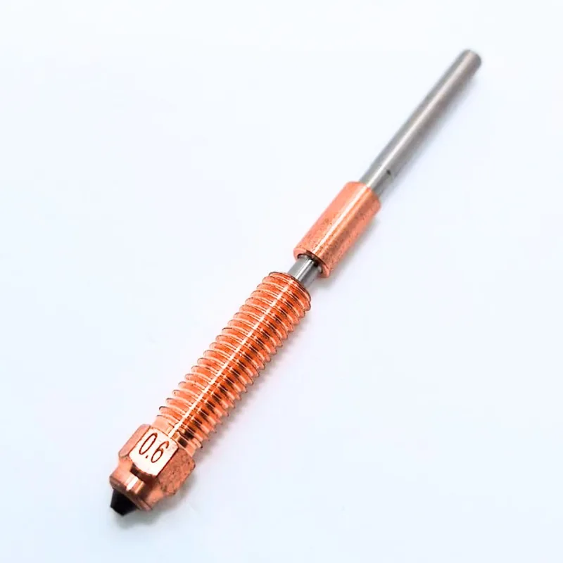 Bicos De Cobre E Titânio Ender 3 V3 K1 K1c K1m Alto Fluxo - 0.6