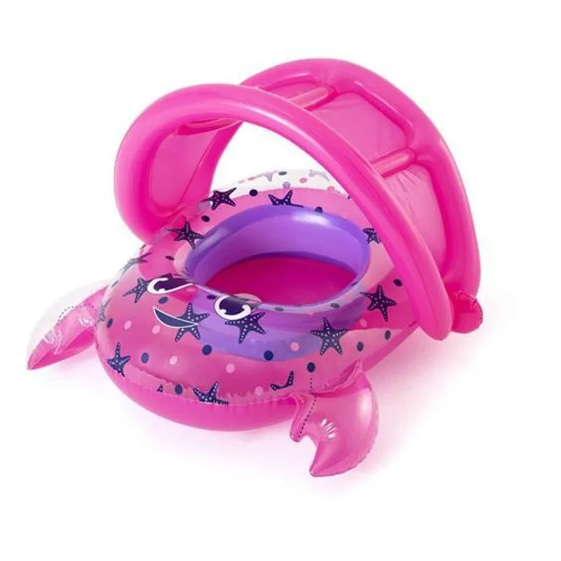 Boia Bote Infantil Carangueijo - Rosa