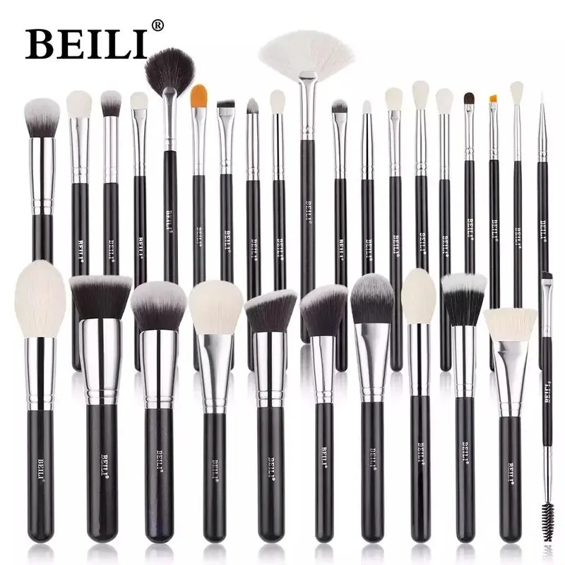 Conjunto De Pincéis Maquiagem Beili Profissional Premium, 12-35 Pcs B30-s02