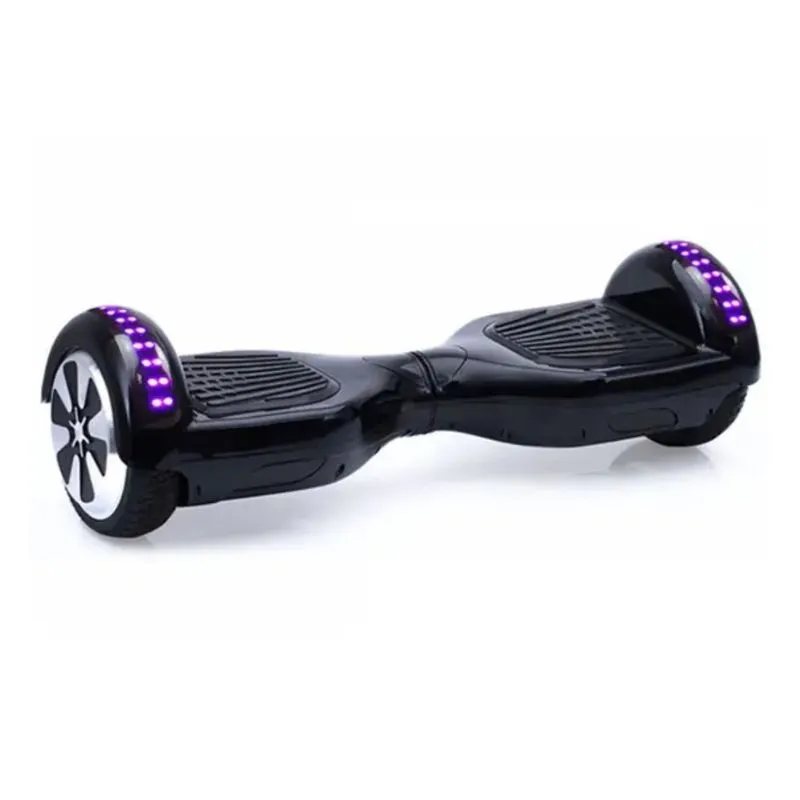 Skate Smart Hoverboard Preto Led Rgb