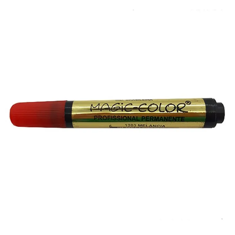 Caneta Marcador Permanente Magic-Color 1203 Melancia