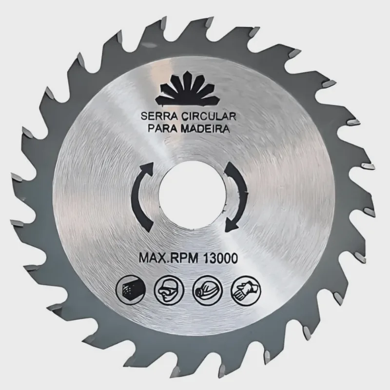 Lâmina De Serra Circular 7.1/4 - 60 Dentes Para Madeira -Htom