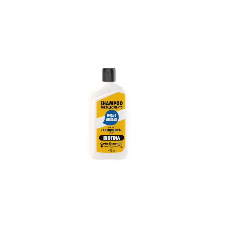 Shampoo Gota Doura 430ml Biotina Fortalecimento UN