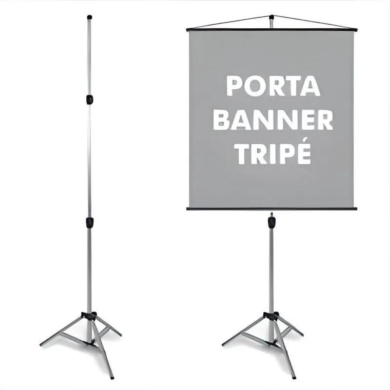 Tripe Para Banner 1,80 Altura Pedestal