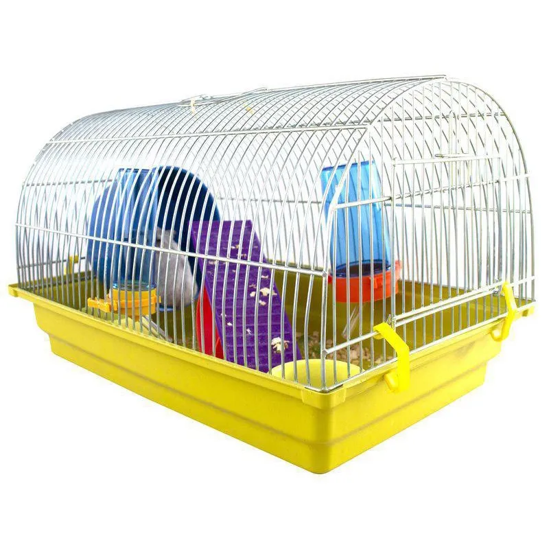 Combo Gaiola Para Hamster Transporte E Presente Completo