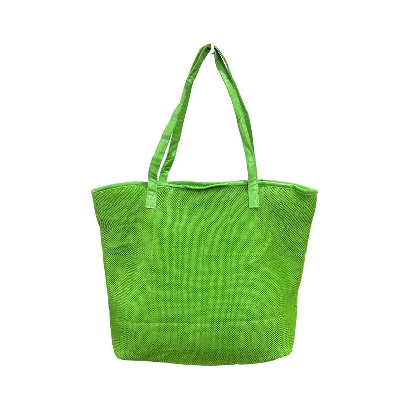 Bolsa Fem Praia Tela Laranja Spb&amp;sjw Sol-2433 - Verde