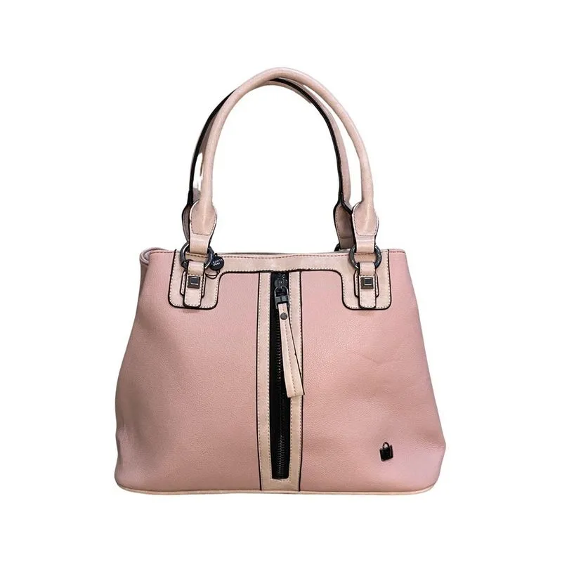 Bolsa Anna Luxory De Ombro Rosa Jy708