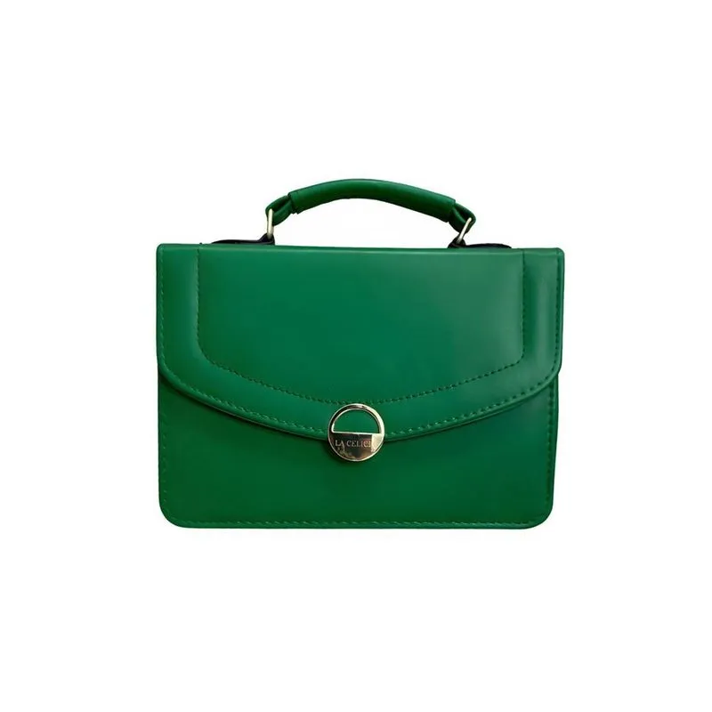 Bolsa Feminina De Mão E Tranversal Anna 9633 - Verde