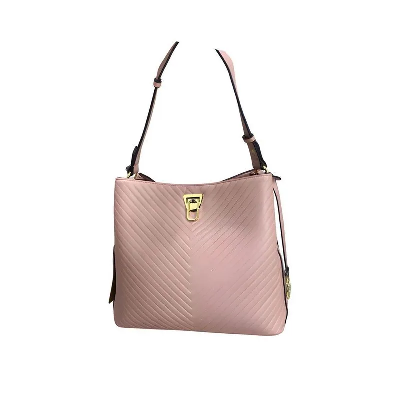 Bolsa Anna Luxory De Ombro Rosa Jb113