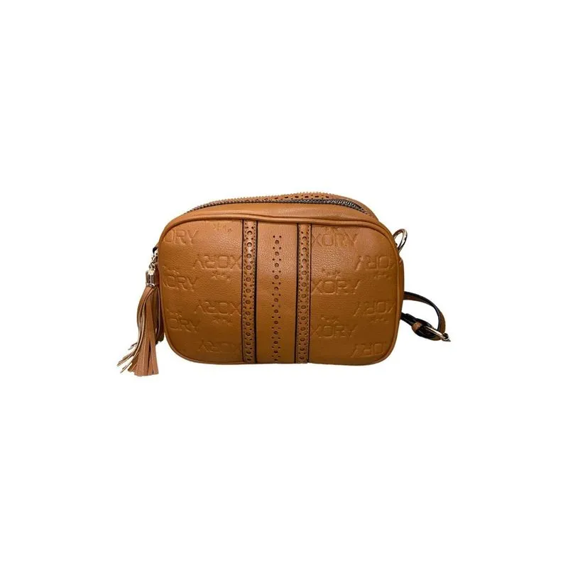 Bolsa Feminina Transversal Anna Cj537 - Marrom