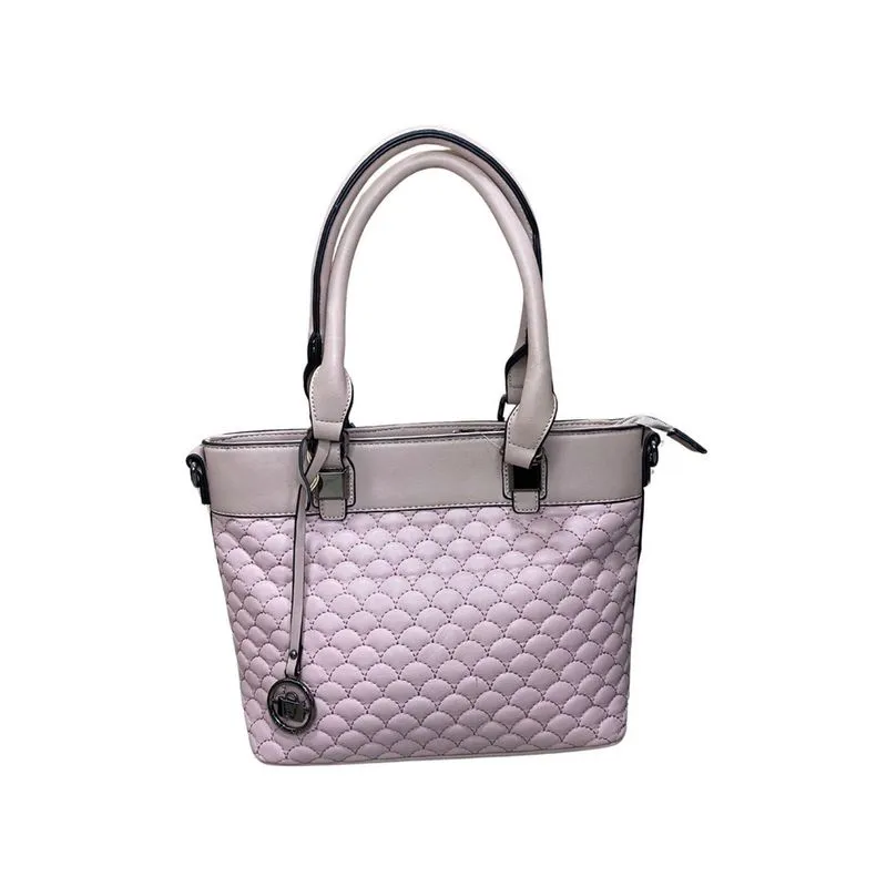Bolsa Anna Luxory De Ombro E Transversal Rosa Jy729
