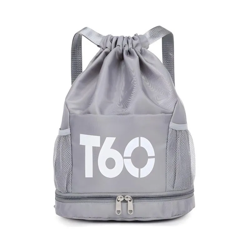 Bolsa Passeio Academia Nylon Saco Lukas F516 - Cinza