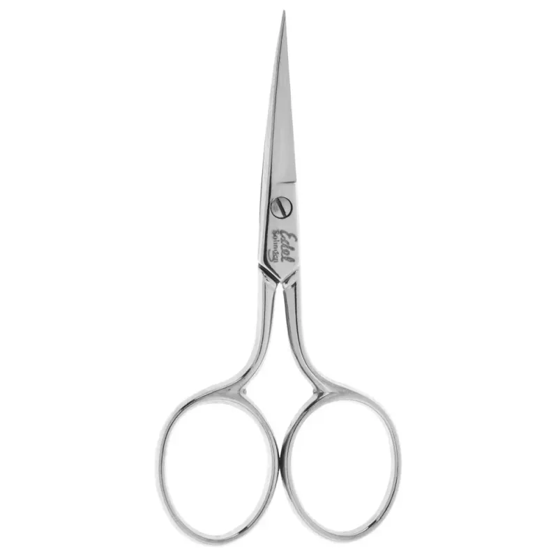 Tesoura Edel Solingen Sobrancelha Reta 9cm Linha Leve - Idem Distribuindo Beleza