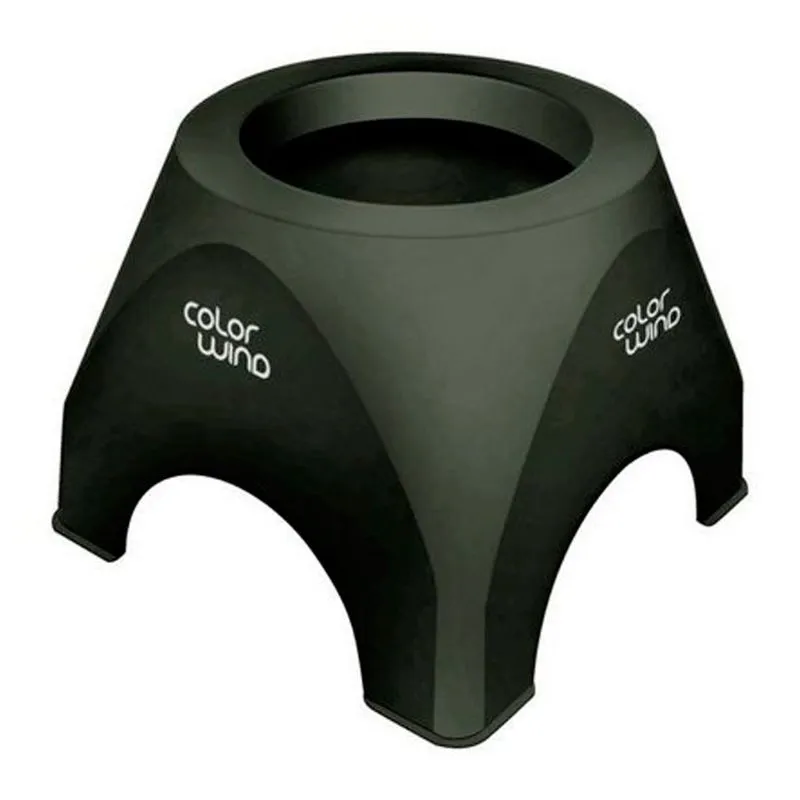 Suporte de Mesa Porta Secador de Cabelo Color Wind Preto