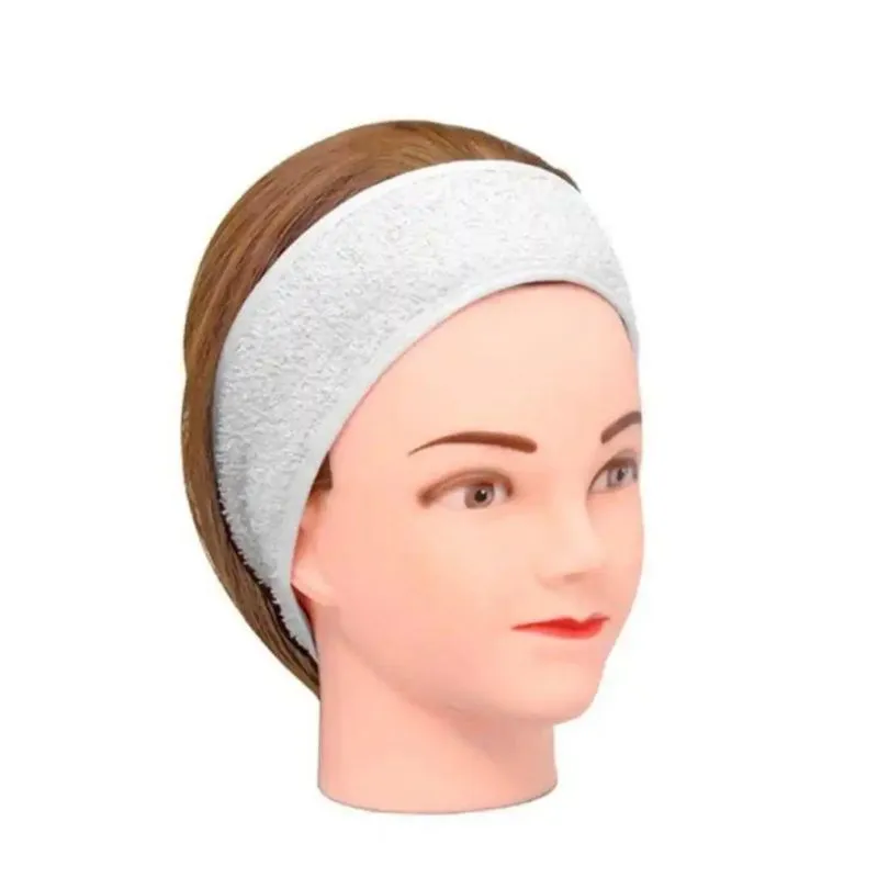 Faixa Para Cabelo Com Tiras Autocolantes Branca 9616 Santa Clara