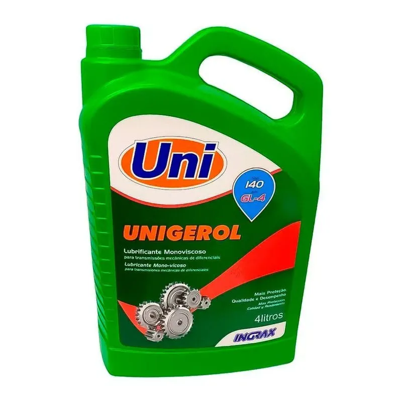 Óleo lubrificante Unigerol EP 140 4 Litros - UNI